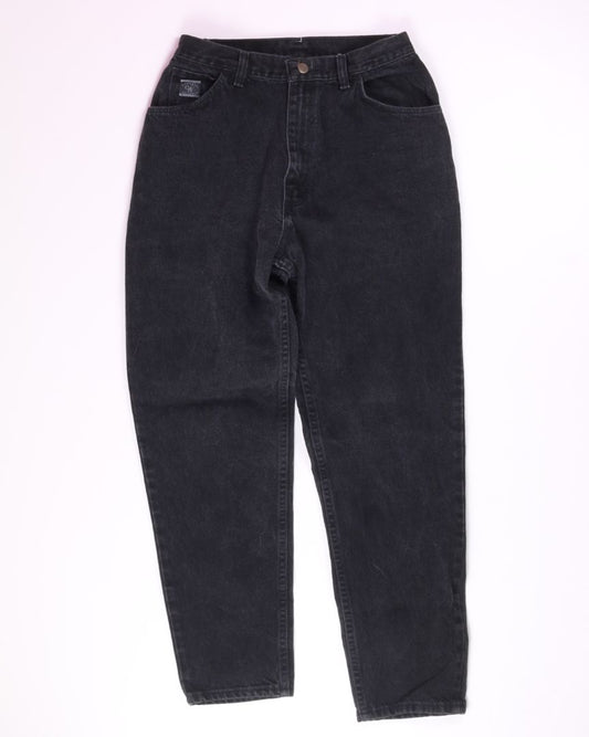 Black Wrangler Wide Leg Jeans, 12