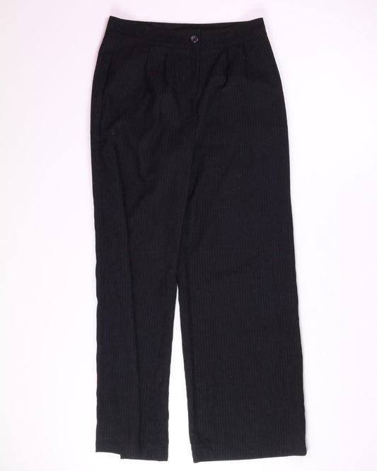 Black Shein Wide Leg Pants, L