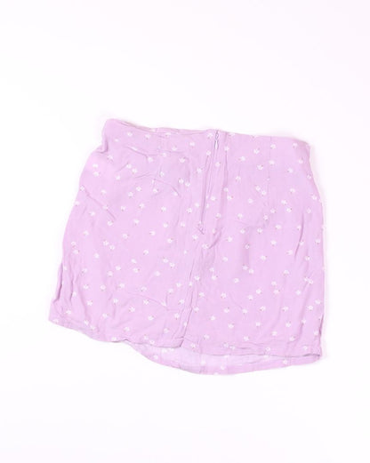 Purple Aeropostale Mini Skirt, M