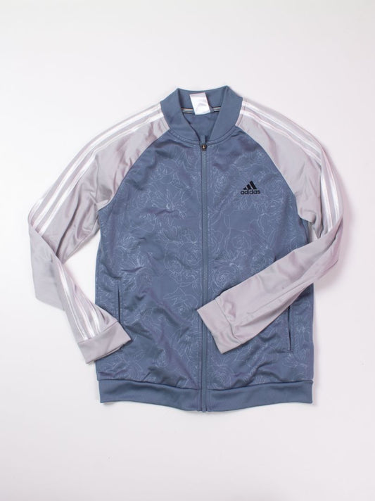 Gray Adidas Zip Up, M