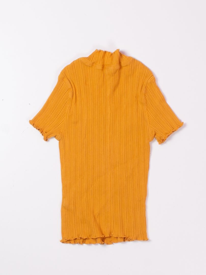 Yellow Wild Fable Cropped Tee, XS