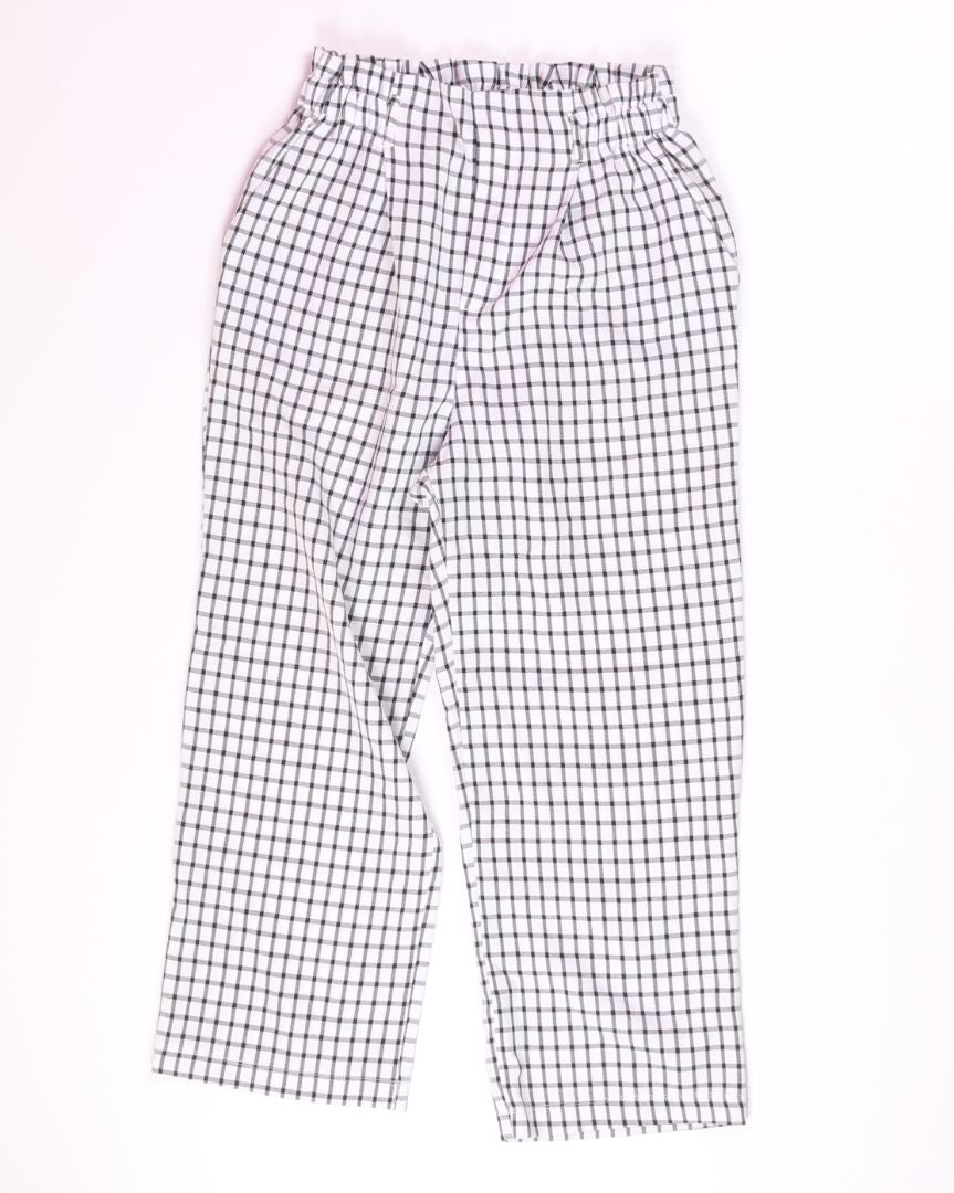 B&W Sienna Sky Paperbag Pants, L