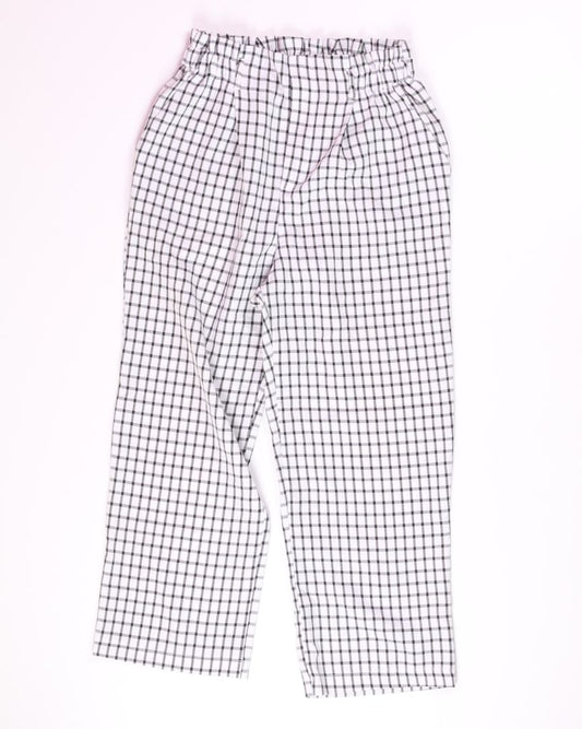 B&W Sienna Sky Paperbag Pants, L