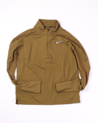 Green Nike Quarter Zip, S