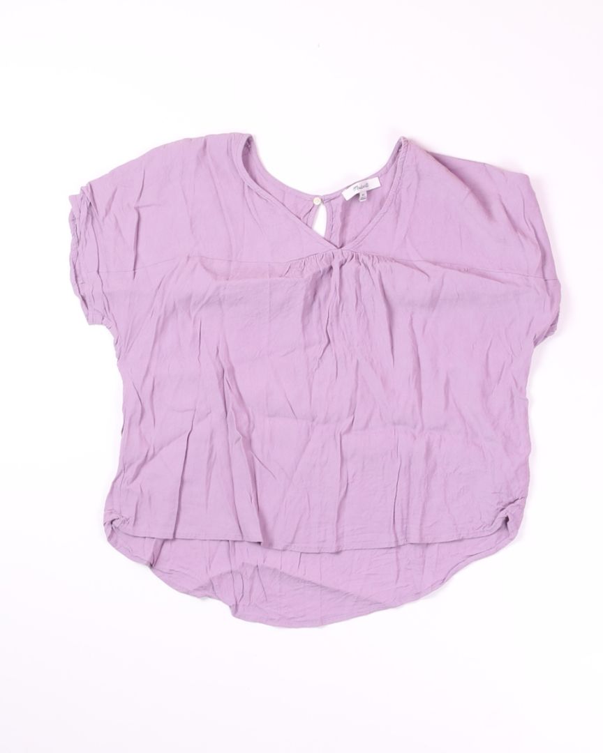 Purple Madewell Blouse, XS