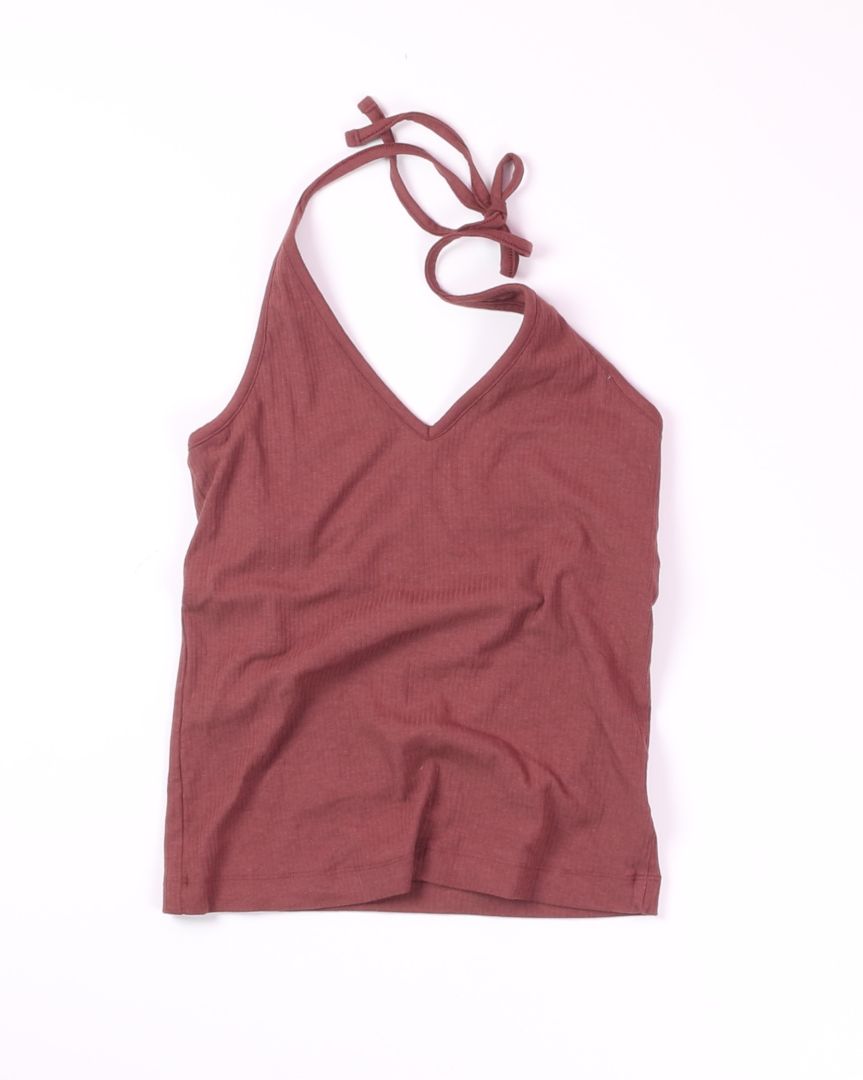 Brown Old Navy Halter Tank, L