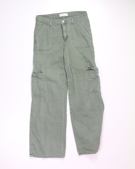 Green Vervet Cargo Pants, 27