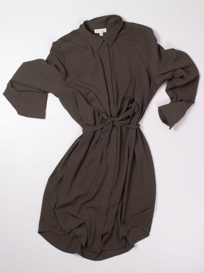 Green Prologue Button DOwn Dress, XXL