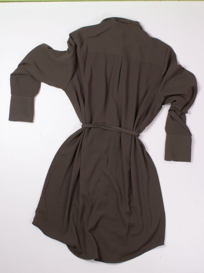 Green Prologue Button DOwn Dress, XXL