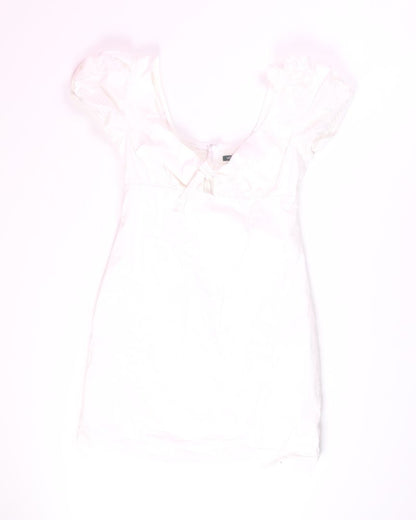 White Wild Fable Mini Dress, S