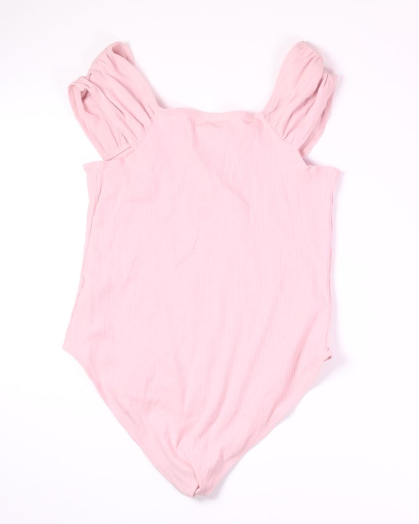 Pink Maurices Tank Bodysuit, XL