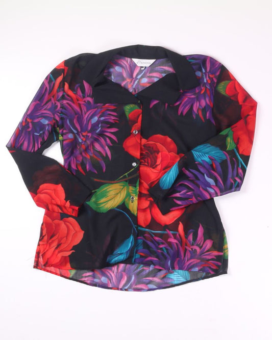 Black Gantos Button Down, M
