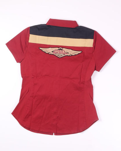 Red Harley Davidson Short sleeve, M