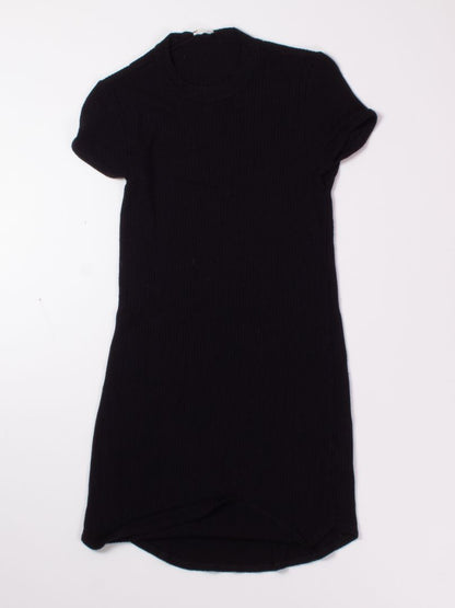 Black Garage Bodycon Dress, XS