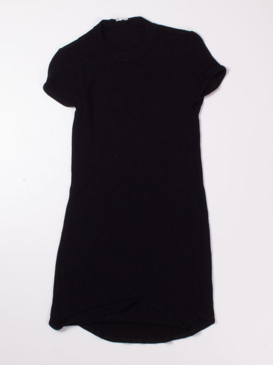 Black Garage Bodycon Dress, XS