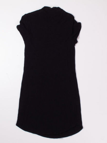 Black Garage Bodycon Dress, XS
