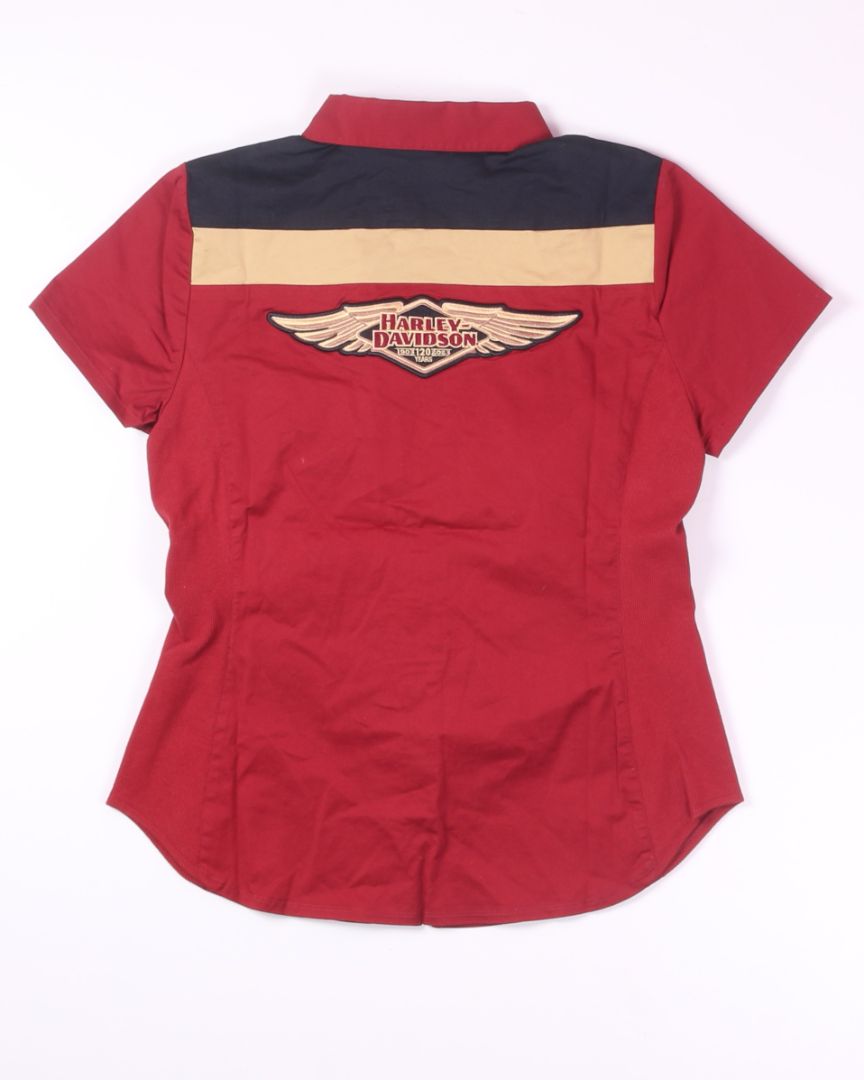 Red Harley Davidson Short sleeve, M