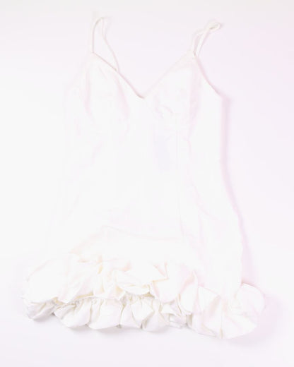 White Pretty Little Thing Mini Dress, 8