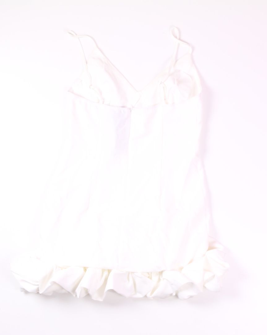 White Pretty Little Thing Mini Dress, 8