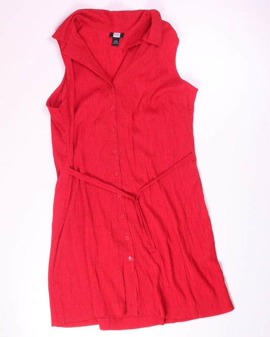 Red Studio 1940 Tie Dress, 4X