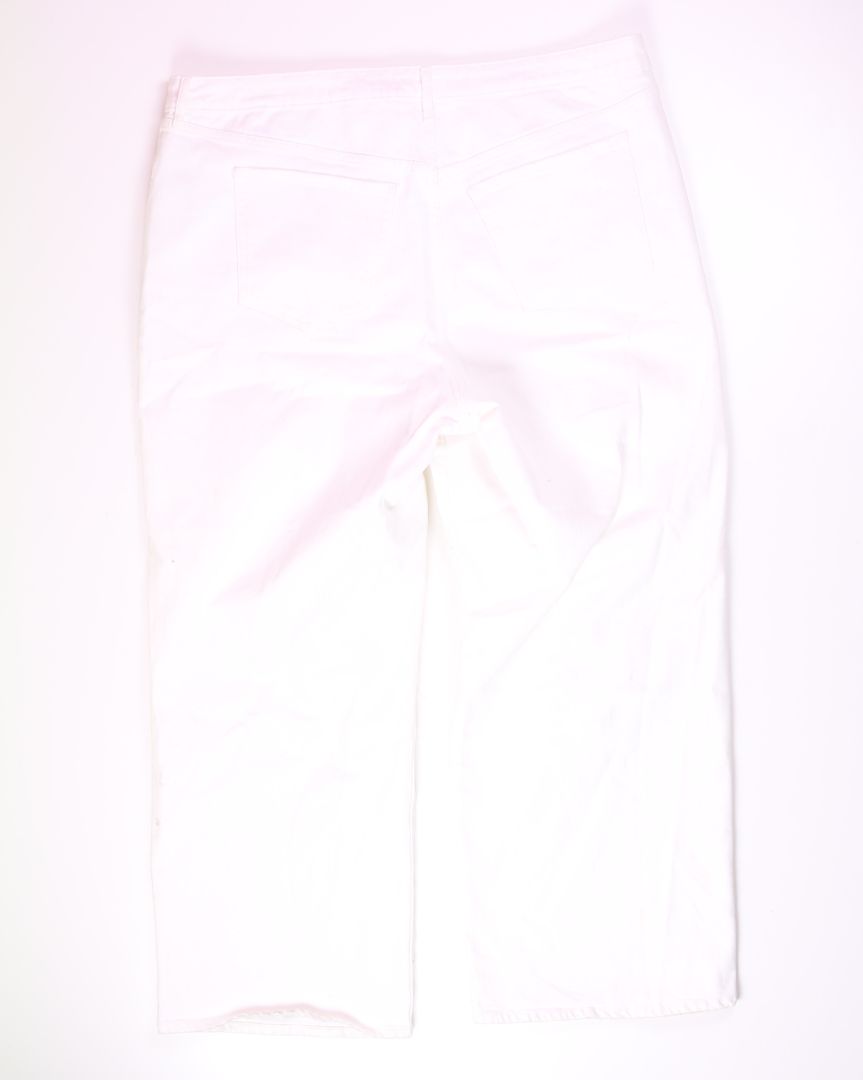 White Old Navy Wide Leg Pants, 22