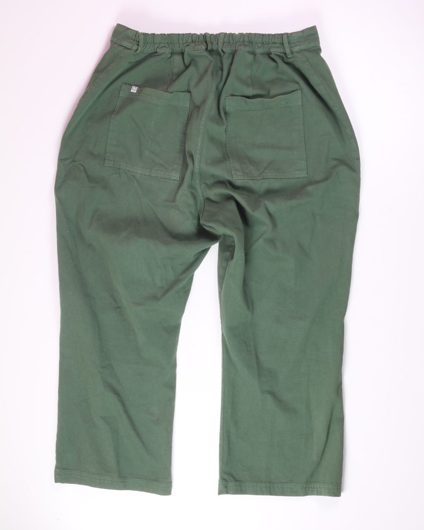 Green Big Bud Press Trouser, 1X