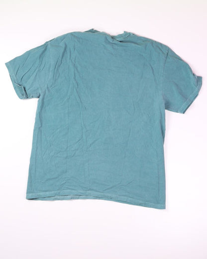 Teal Comfort Colors T-shirt, XL