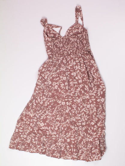 Purple Becool Midi Dress, S
