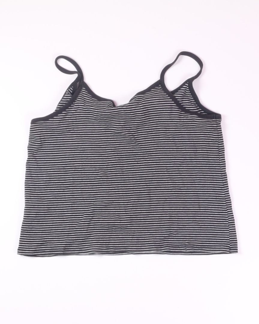 Black/White Forever21 Cropped Tank, 3X