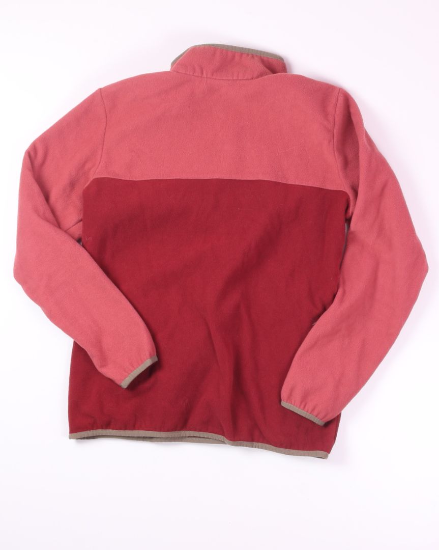 Red Columbia Quarter Zip, L