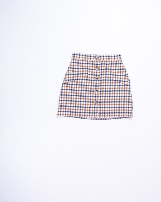 Brown H&M Mini Skirt, 4