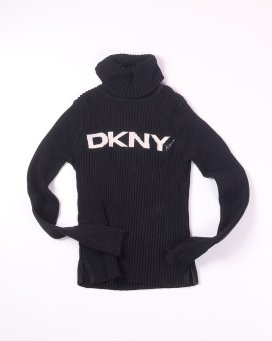 Black DKNY Vintage Turtle Neck, XS