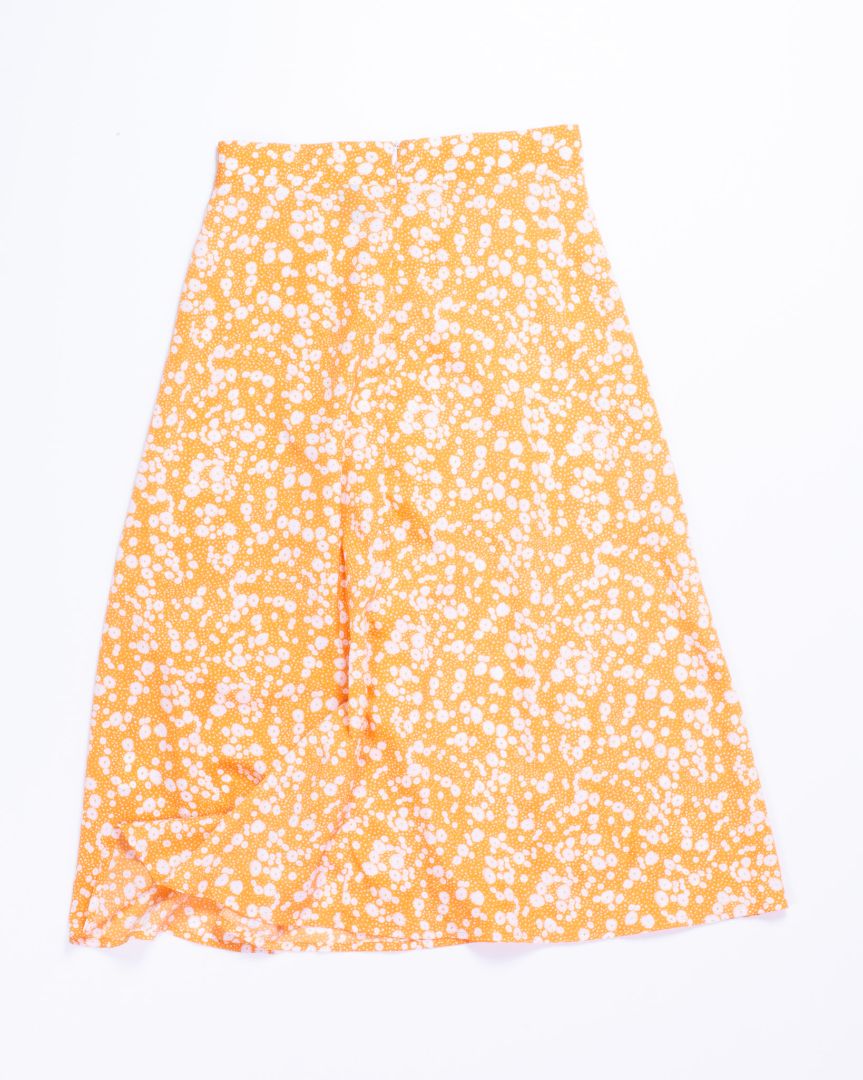 Yellow Shein Maxi Skirt, S