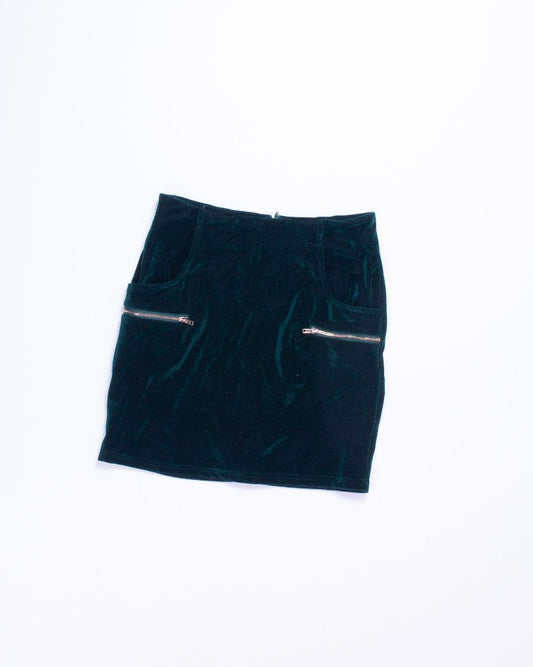 Green Shein Mini Skirt, S