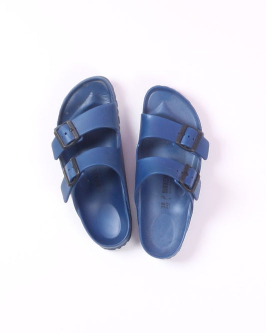 Blue Birkenstock Strappy Sandals, 38