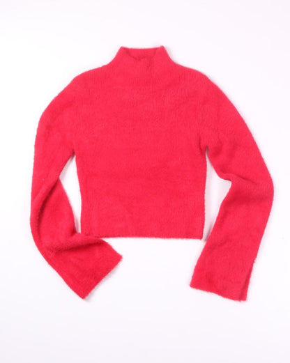 Red Sincerely Jules Bell Sleeve Sweater, S