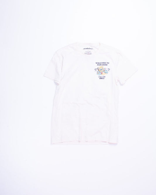 Cream Nickelodeon T-shirt, M