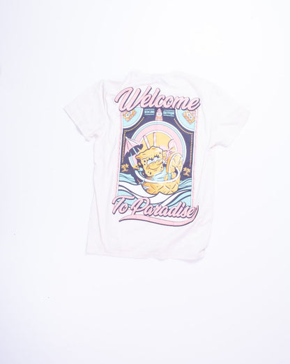 Cream Nickelodeon T-shirt, M