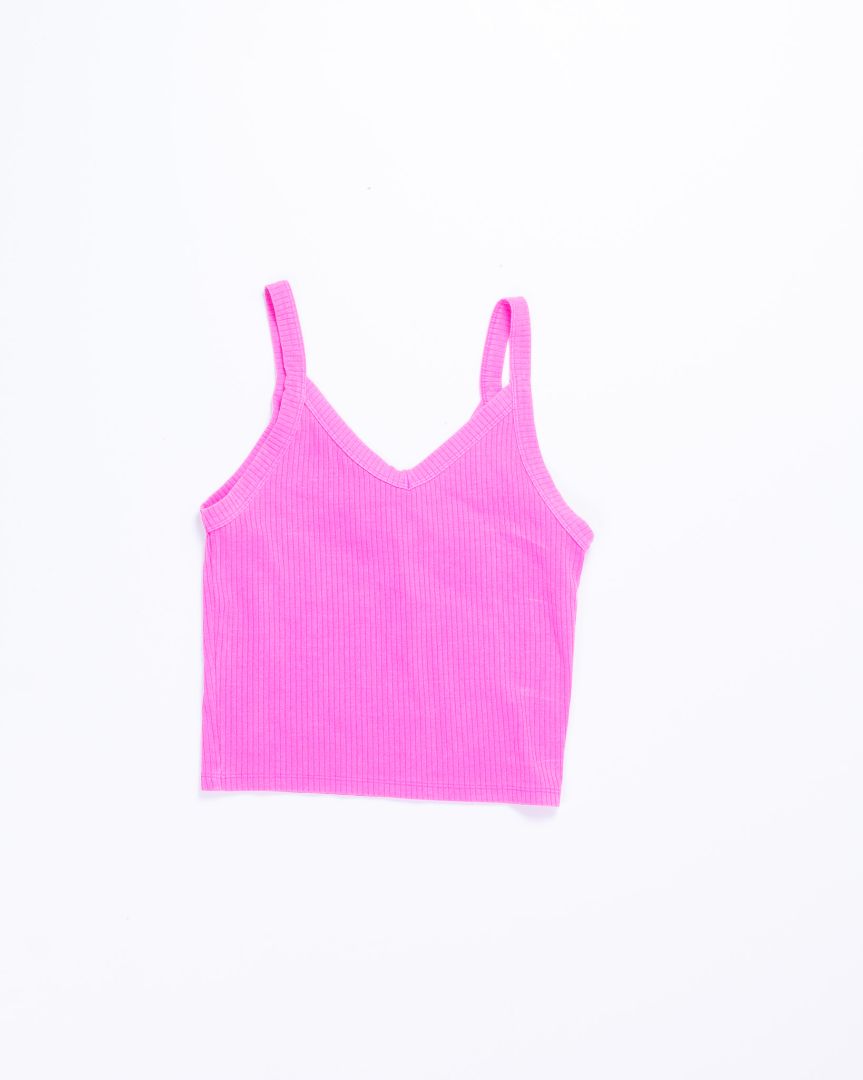 Pink Wild Fable Cropped Tank, M