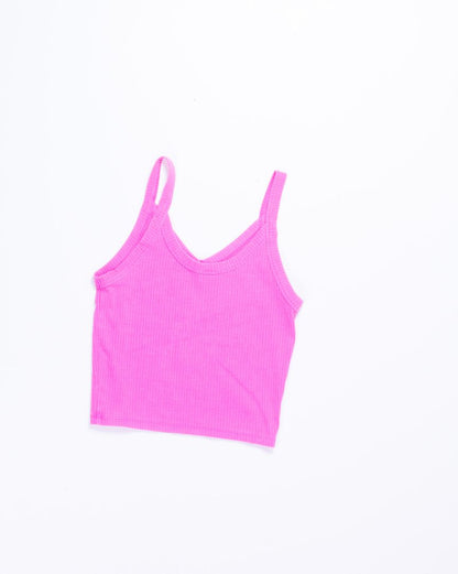 Pink Wild Fable Cropped Tank, M