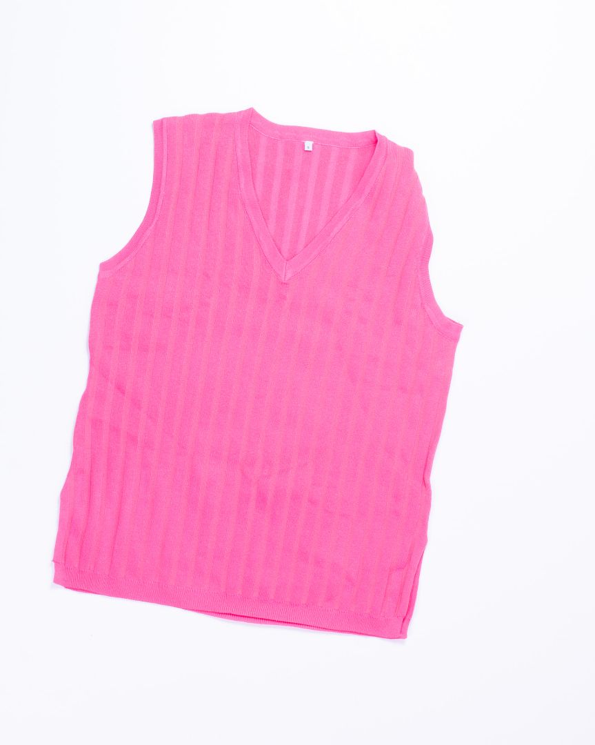 Pink  Vest, S