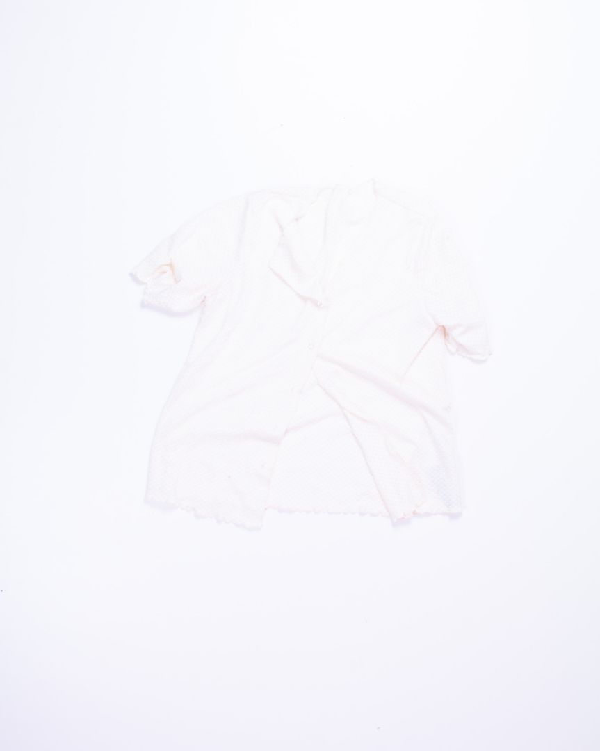 Cream Dazy Button Down, L