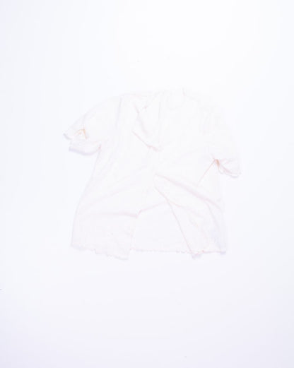 Cream Dazy Button Down, L