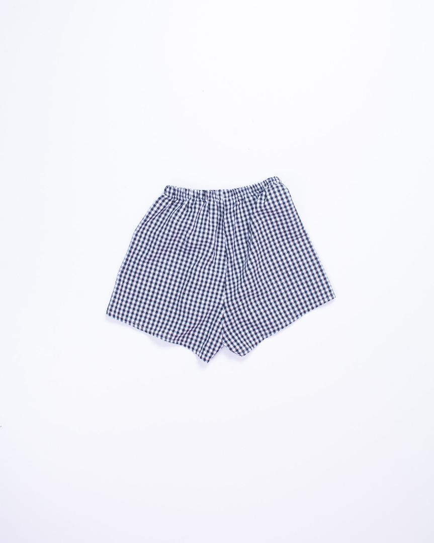 Black/White Shein Cloth Shorts, XS