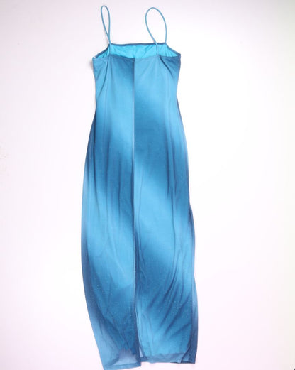 Blue Taboo Maxi Dress, L