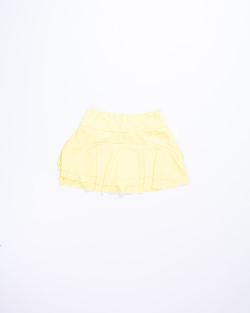 Yellow Shein Skort, M