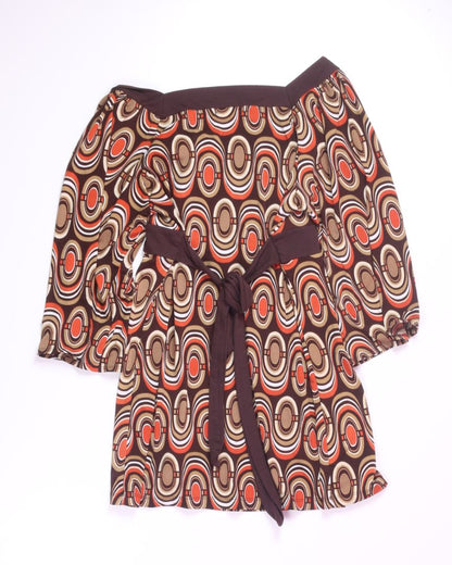 Brown/Orange J.T.B Dress, L