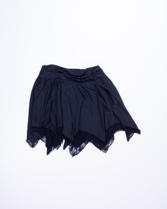 Black  Midi Skirt, XL
