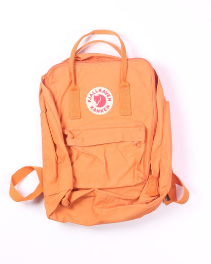 Orange Fjallraven Kanken Backpack