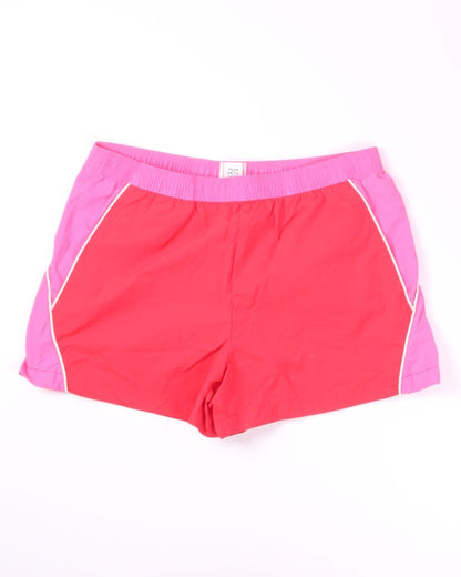 Red BDG Track Shorts, XL